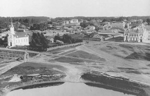 Панорама юго-западной части Томска, 1870-е гг.